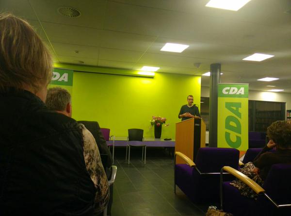 Lezing Martin Boon over de ‘C’ van het CDA