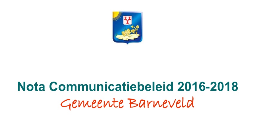 Kaderstelling Communicatiebeleid