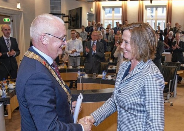 Installatie van onze nieuwe wethouder Didi Dorrestijn-Taal