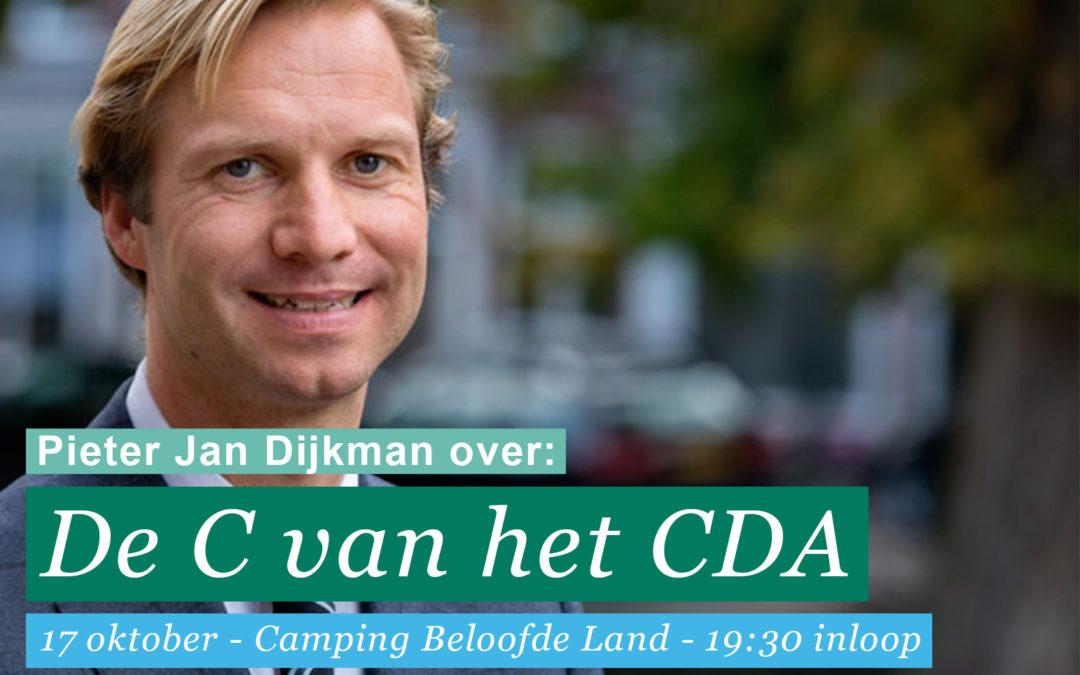 Inspiratieavond CDA Barneveld in het Beloofde Land