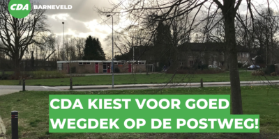 CDA kiest voor goed wegdek in De Glind