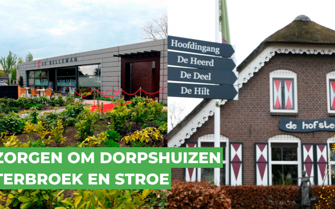 Zorgen over dorpshuizen Stroe en Terbroek