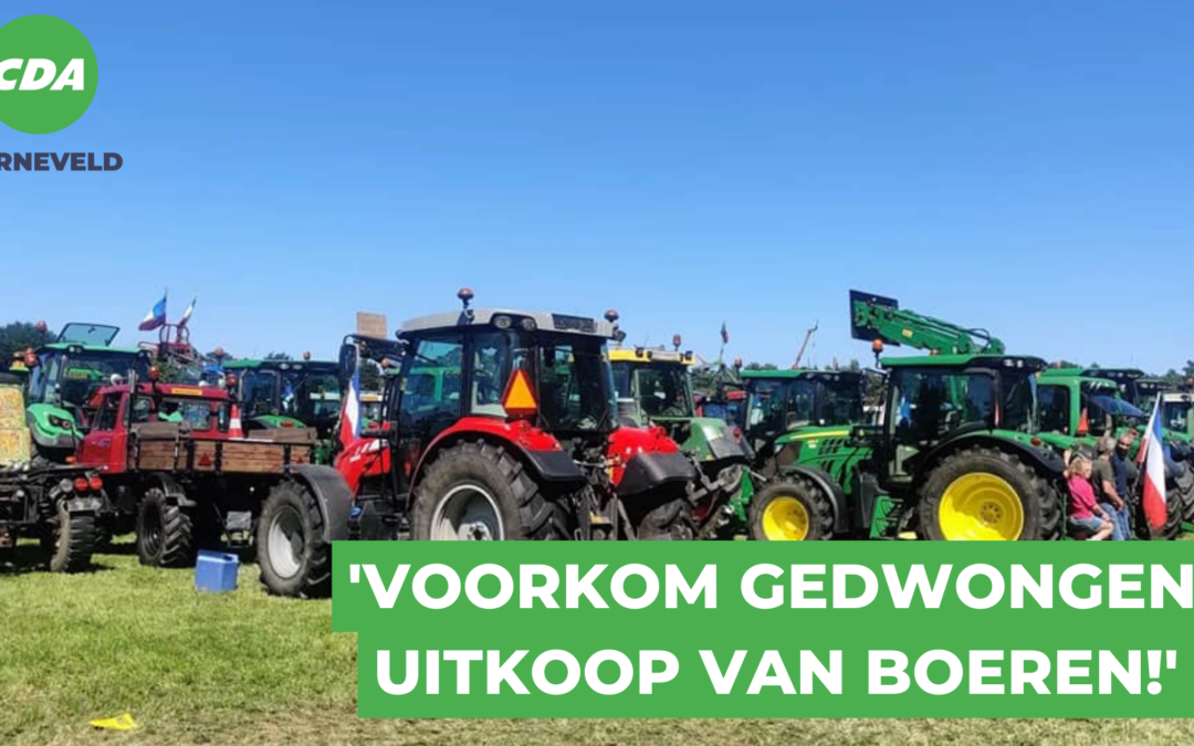 ‘Voorkom gedwongen uitkoop van boeren’