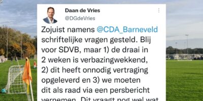 Schriftelijke vragen vertraging extra velden SDVB