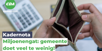 Miljoenengat: gemeente doet veel te weinig!