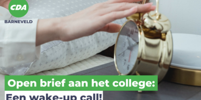 Open brief aan het college: Een wake up call!